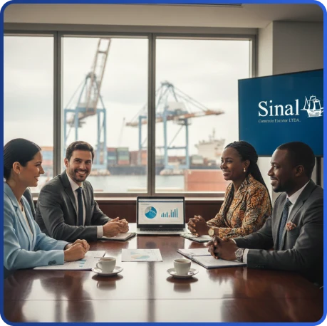 Sinal Comércio - Exportação de projetos industriais para a África com segurança e suporte técnico